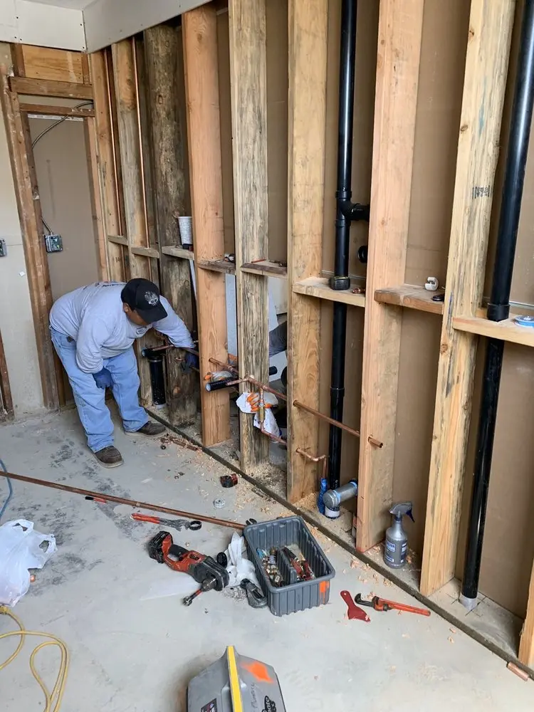 Commercial rough-in plumbing for Gas Line Repair in Adamson Creek